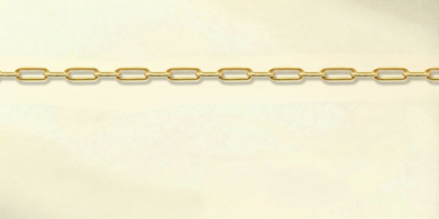 Paper Clip Style Lánc