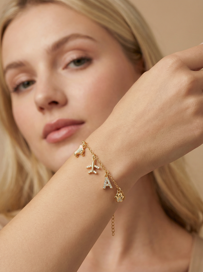 Egyedi Charm Karkötő